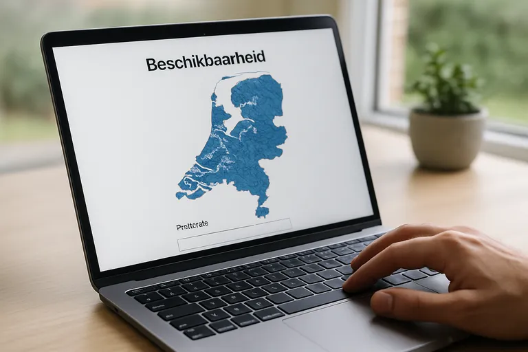 Beschikbaarheid en glasvezel aansluiting