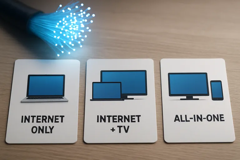 Soorten glasvezel abonnementen