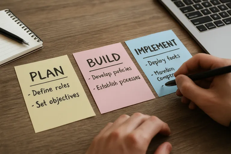 Stappenplan om je data governance plan op te stellen