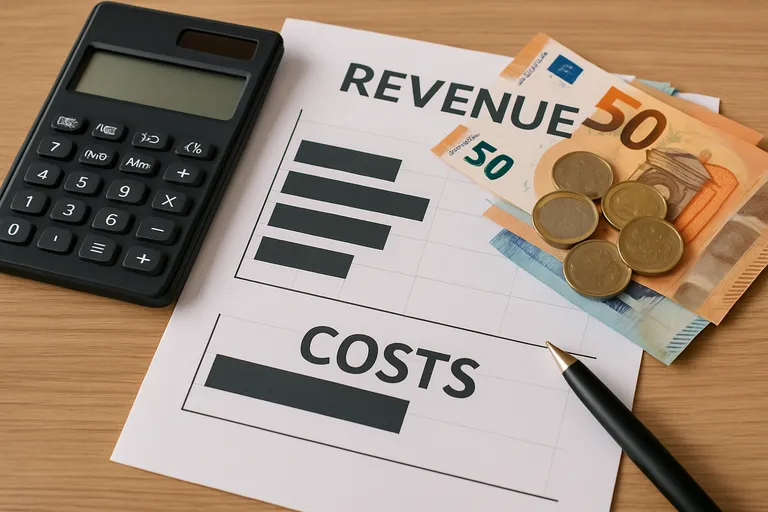 Geldstromen: inkomsten en kosten