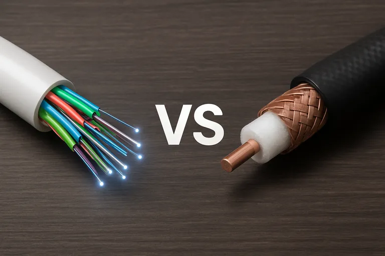 Glasvezel VS kabel: wat is het verschil