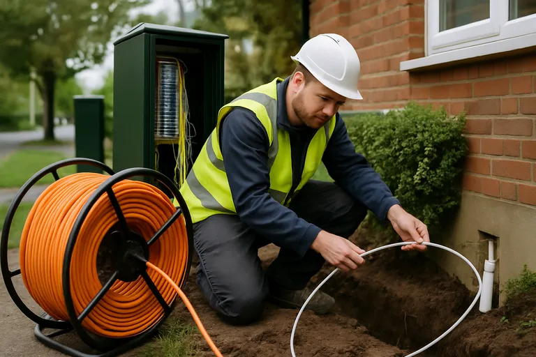 Hoe wordt glasvezel aangelegd: van straat tot meterkast