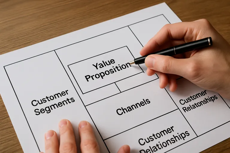 Klantzijde: waardepropositie, klantsegmenten en kanalen/relaties